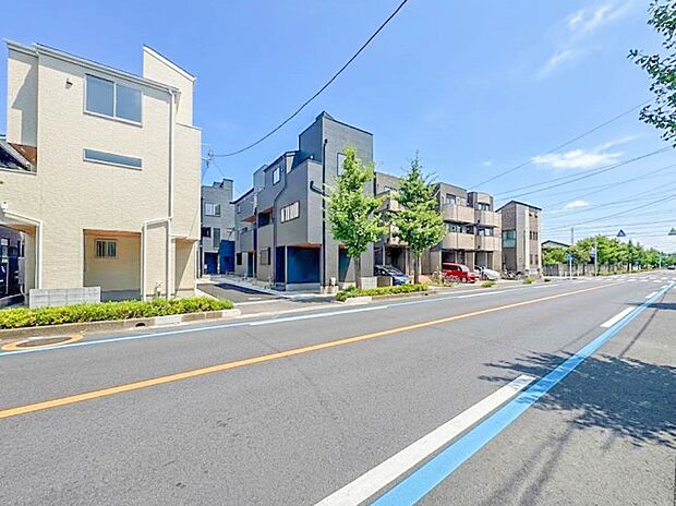 【前面道路16M】家の良し悪しだけでなく周辺環境も重要なポイント。