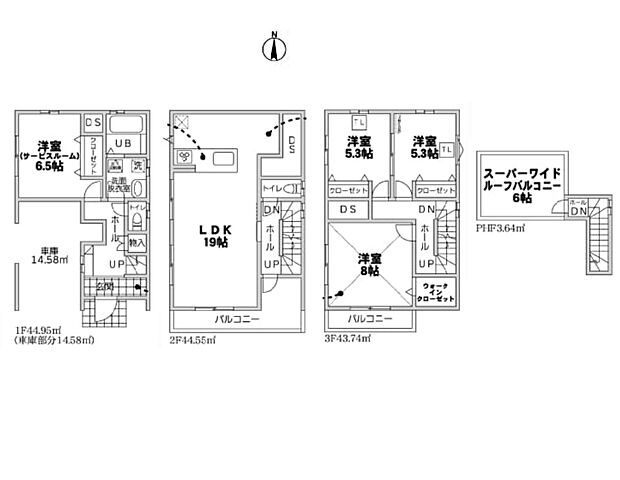 1号棟【間取り図】