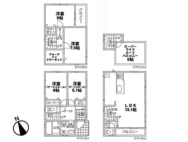 3号棟【間取り図】