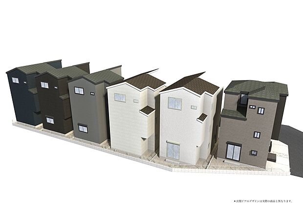 【完成予想図】建築中は現地のご見学に加えて近隣の完成物件をご覧いただき、イメージを掴んでいただけるようご案内いたします。