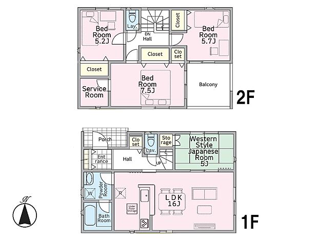 4号棟【間取り図】