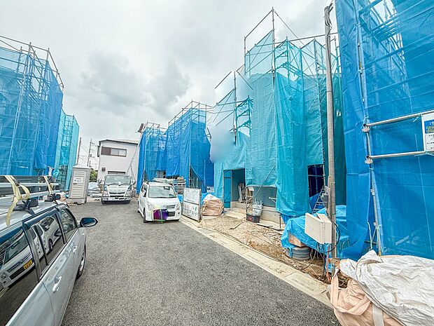 【現地土地写真】陽当りや通風性など各所に施された工夫で住みやすさを実現。部屋の大きさや周辺環境・街並など、資料には掲載していない情報が現地にはたくさんございます。是非ご確認下さい。