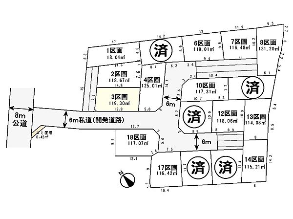 区画図：311002376435