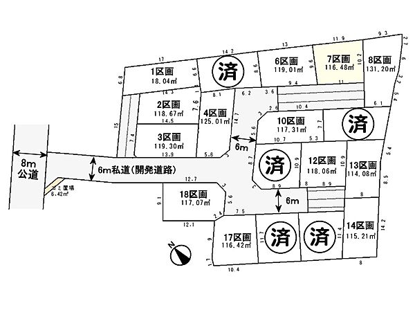 区画図：311002376442