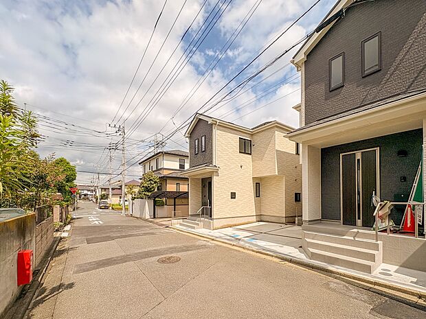 【前面道路】家の良し悪しだけでなく周辺環境も重要なポイント。
