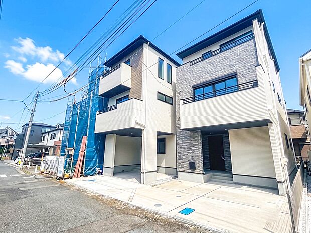 【外観】陽当りや通風性など各所に施された工夫で住みやすさを実現。部屋の大きさや周辺環境・街並など、資料には掲載していない情報が現地にはたくさんございます。是非ご確認下さい。
