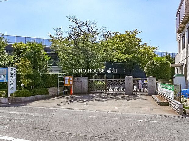 小学校 650m 戸田市立美谷本小学校