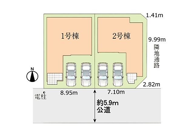 【区画図】是非とも現地をご確認ください。