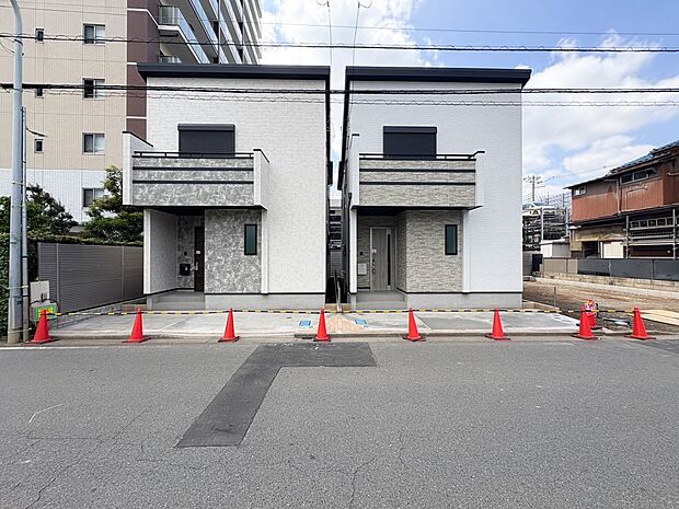 B号棟【外観】陽当りや通風性など各所に施された工夫で住みやすさを実現。部屋の大きさや周辺環境・街並など、資料には掲載していない情報が現地にはたくさんございます。是非ご確認下さい。