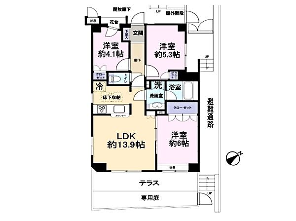間取り：311002385663