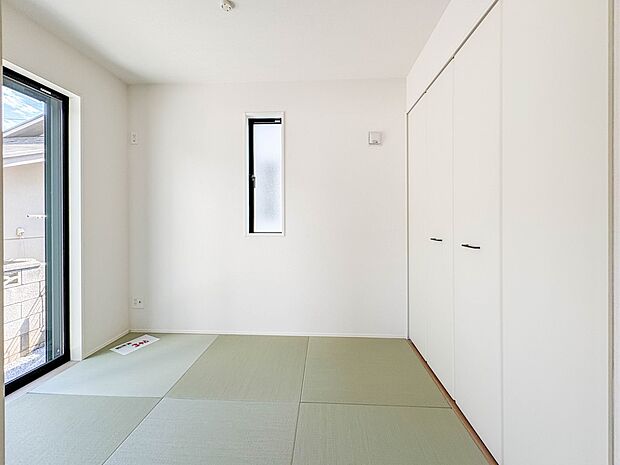 2号棟【Room-和室-3帖】和室を上手に活用すると暮らし方の幅が広がります。