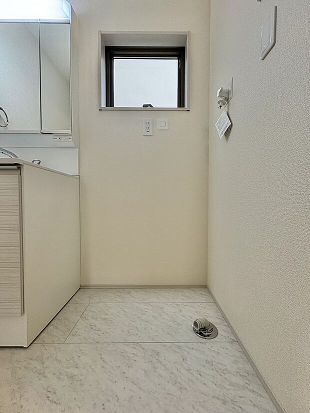 【ランドリースペース】広さもたっぷり。