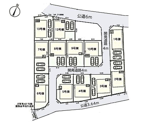 【区画図】是非とも現地をご確認ください。