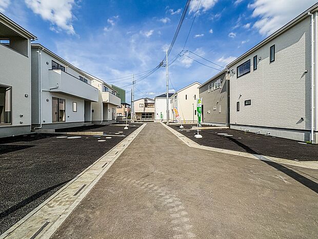【前面道路】家の良し悪しだけでなく周辺環境も重要なポイント。