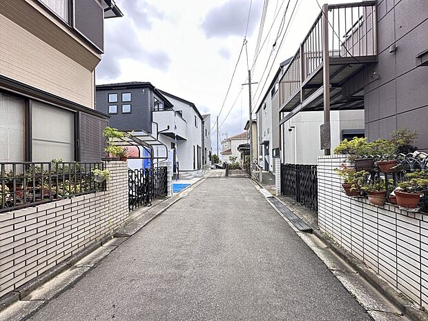 【前面道路】家の良し悪しだけでなく周辺環境も重要なポイント。