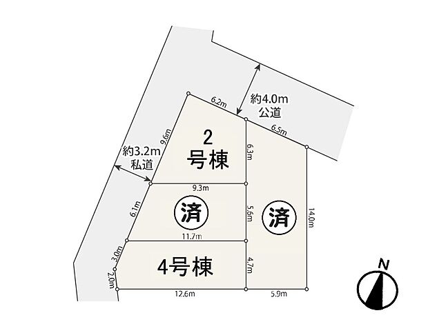 【区画図】是非とも現地をご確認ください。