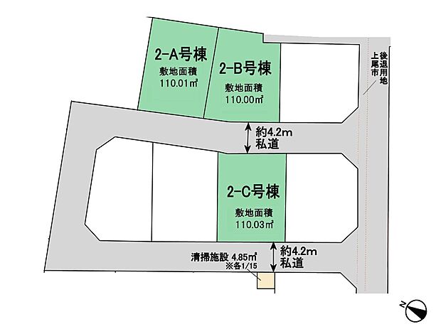 【区画図】是非とも現地をご確認ください。