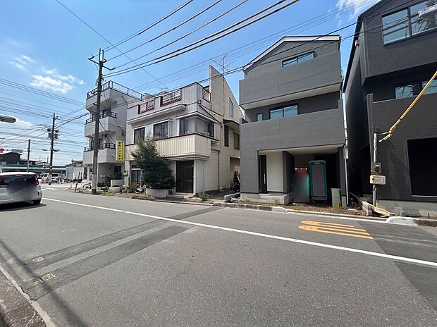 【前面道路】家の良し悪しだけでなく周辺環境も重要なポイント。