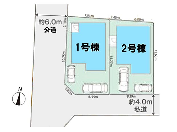 【区画図】是非とも現地をご確認ください。