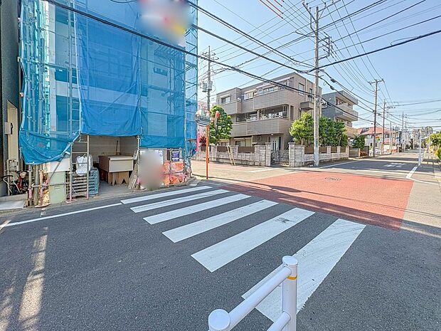 【前面道路】家の良し悪しだけでなく周辺環境も重要なポイント。