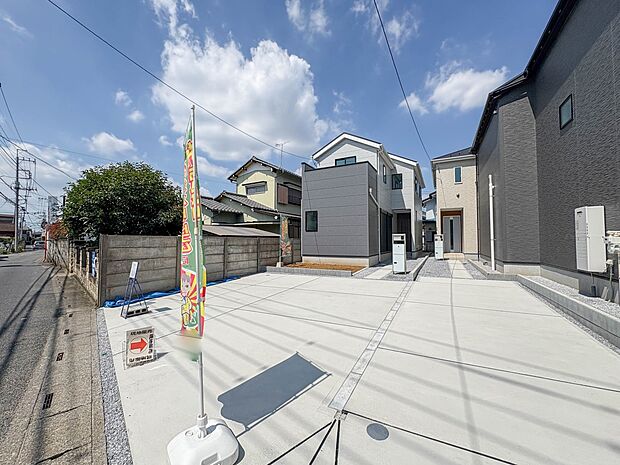 1号棟【外観】陽当りや通風性など各所に施された工夫で住みやすさを実現。部屋の大きさや周辺環境・街並など、資料には掲載していない情報が現地にはたくさんございます。是非ご確認下さい。