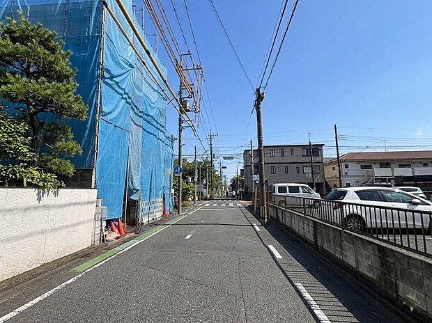 【前面道路】家の良し悪しだけでなく周辺環境も重要なポイント。
