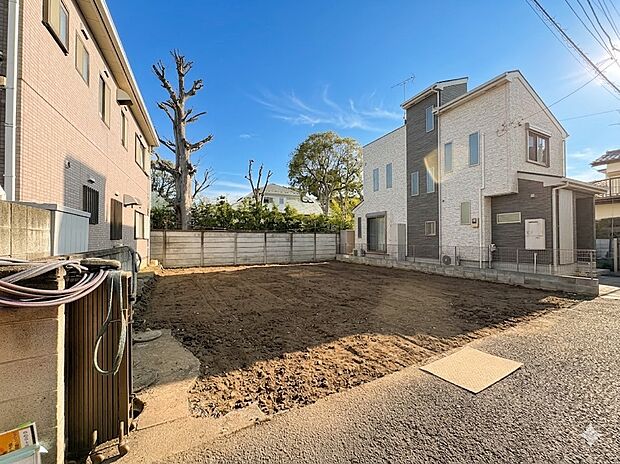 【現地土地写真】家の良し悪しだけでなく周辺環境も重要なポイント。*CG加工により晴天にしています。
