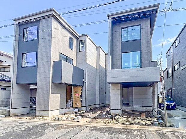 【外観】モデル棟のご案内も可能です。ぜひ、現地と近隣の施工例を御見学ください。