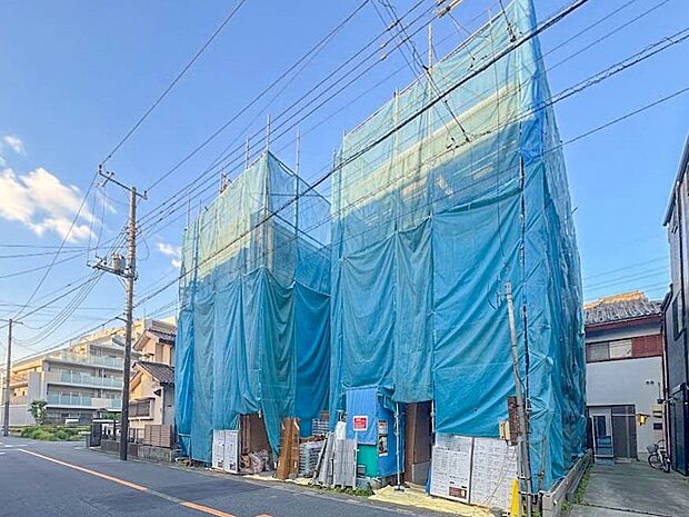 【外観】モデル棟のご案内も可能です。ぜひ、現地と近隣の施工例を御見学ください。