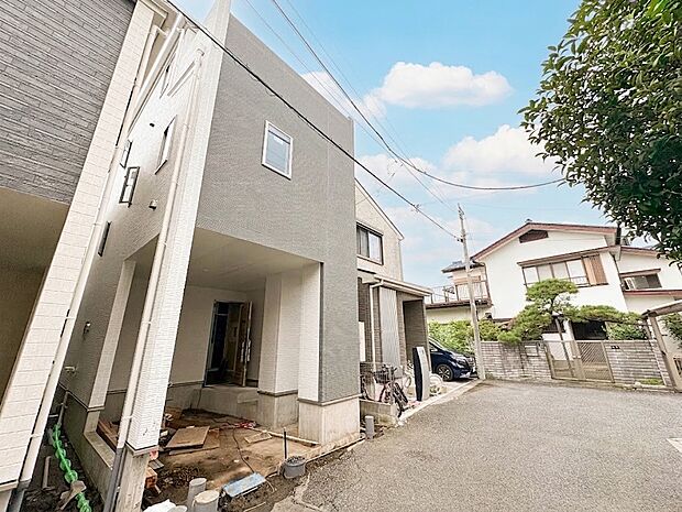 【現地土地写真】ここから始まる「日常」はご家族にとってかけがえのない時間となります。少しでも豊かに、快適に。*CG加工により晴天にしています。