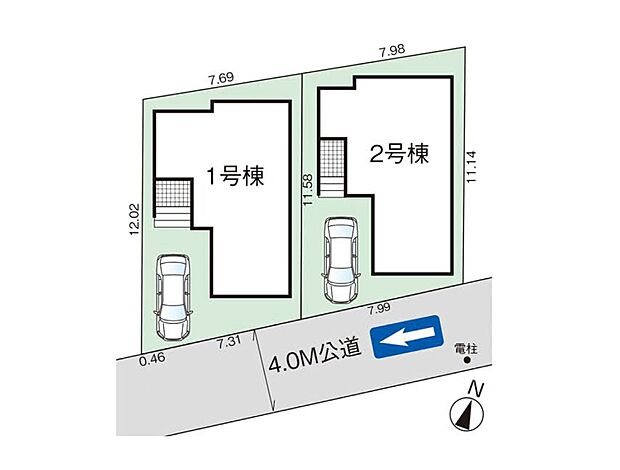 【区画図】是非とも現地をご確認ください。
