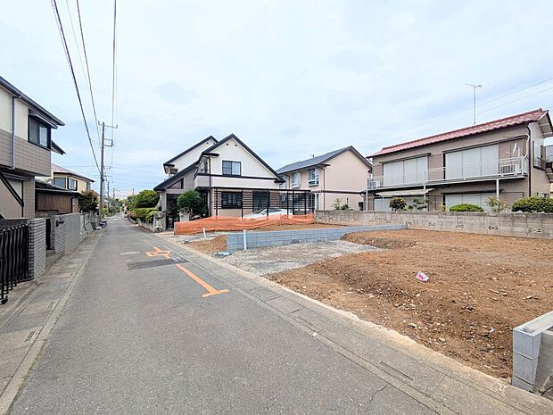【前面道路】家の良し悪しだけでなく周辺環境も重要なポイント。