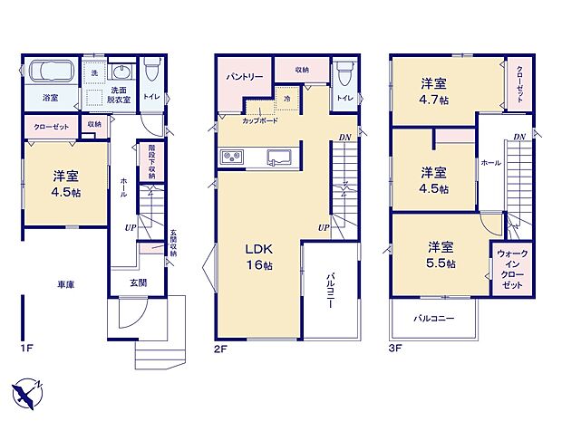 4号棟【間取り図】