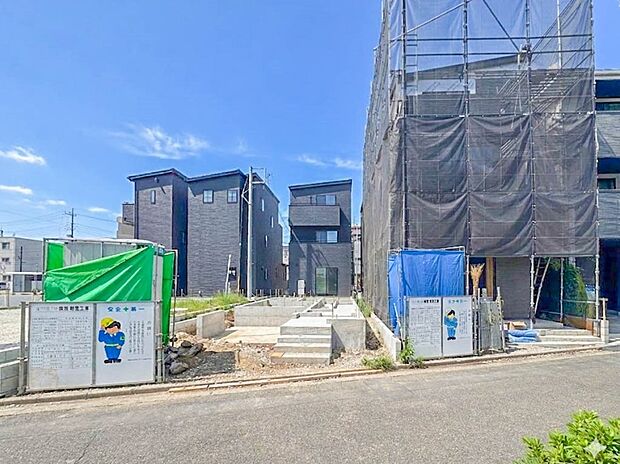 【外観】モデル棟のご案内も可能です。ぜひ、現地と近隣の施工例を御見学ください。