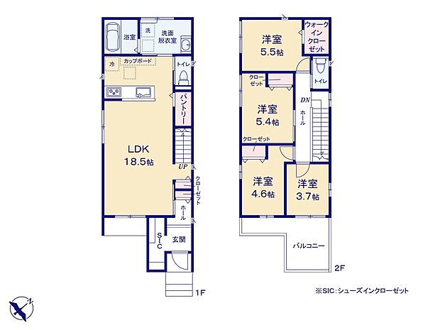 1号棟【間取り図】