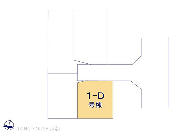 1-D号棟 図面と異なる場合は現況を優先