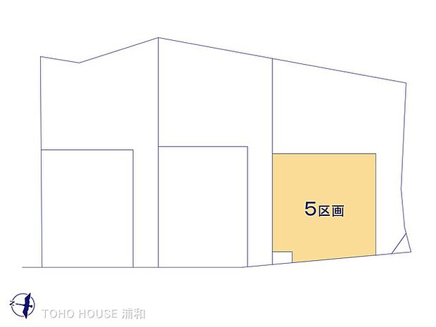 5区画　図面と異なる場合は現況を優先