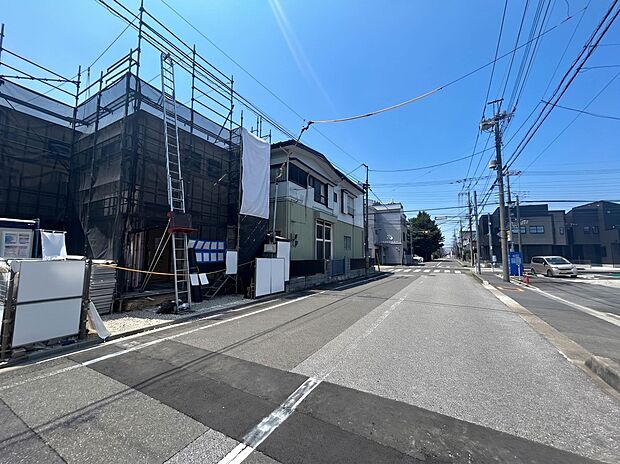 【前面道路】家の良し悪しだけでなく周辺環境も重要なポイント。