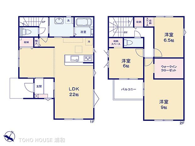 【間取り図】土地面積119.37m2 建物面積104.33m2