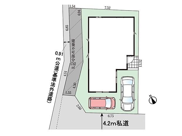 【区画図】是非とも現地をご確認ください。