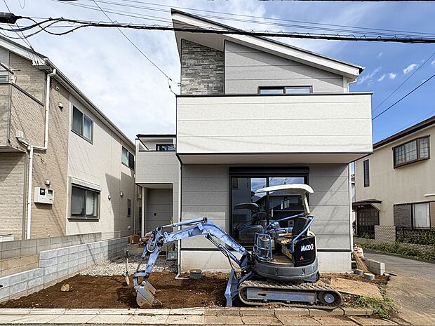 【外観】モデル棟のご案内も可能です。ぜひ、現地と近隣の施工例を御見学ください。
