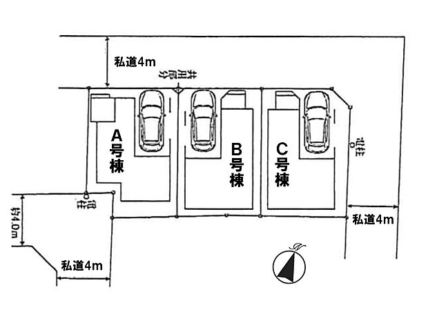 【区画図】是非とも現地をご確認ください。