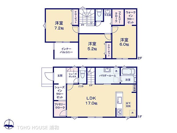 9号棟　3LDK　土地面積111.06m2　建物面積102.67m2