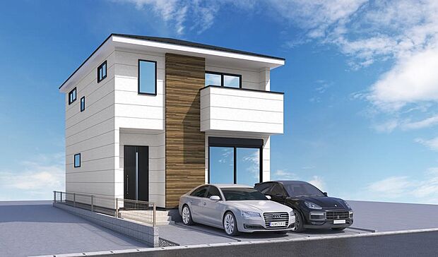 【完成イメージ図】モデル棟で仕様設備をご確認いただけます!