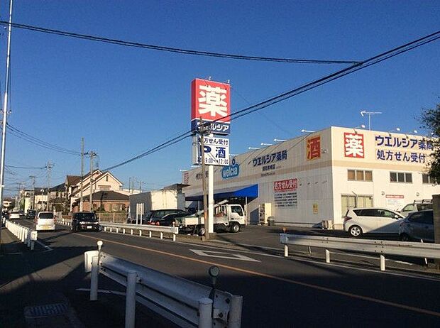 ドラッグストア 750m ウエルシア浦和木崎店 (ウエルシア浦和木崎店 徒歩11分)