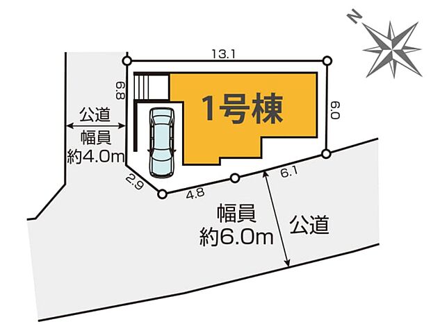 【区画図】是非とも現地をご確認ください。