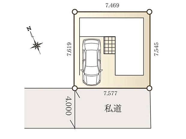 【区画図】是非とも現地をご確認ください。