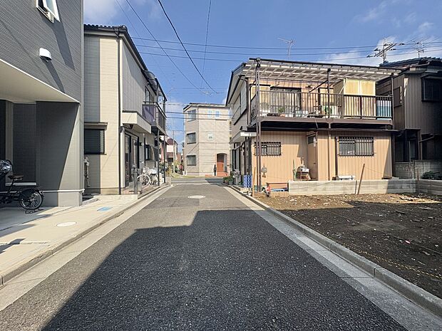 【前面道路】家の良し悪しだけでなく周辺環境も重要なポイント。