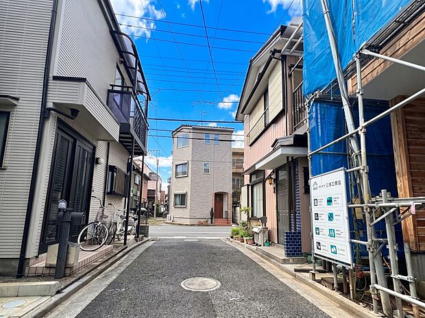 【前面道路】家の良し悪しだけでなく周辺環境も重要なポイント。