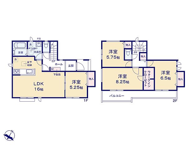 【間取図】是非とも現地をご確認ください。